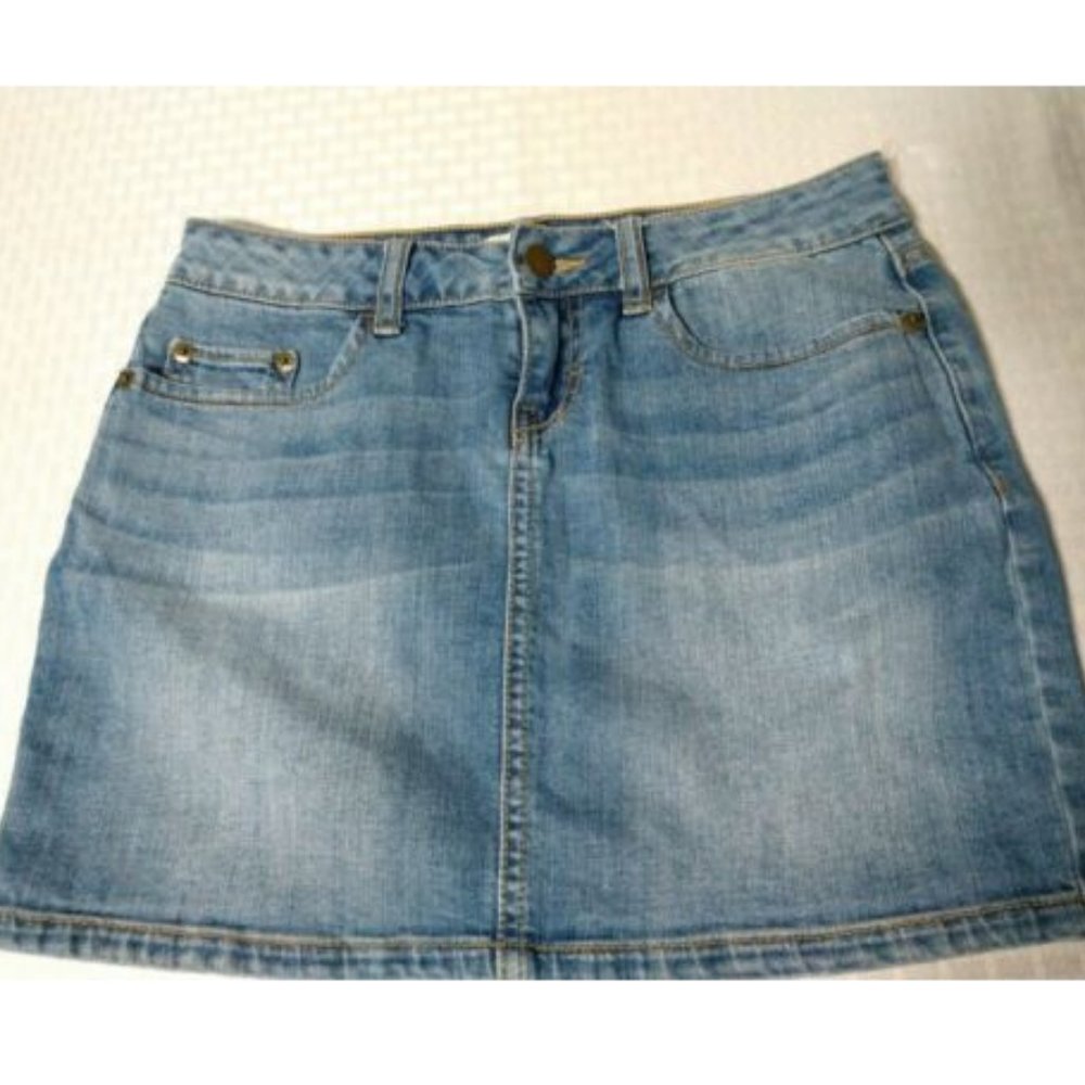 BP Denim Jean Mini Skirt Size 3